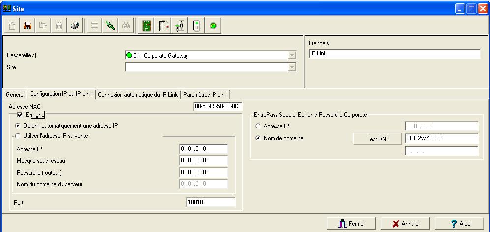 IP Link Site1_F