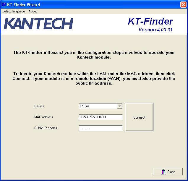 IP Link KT-Finder